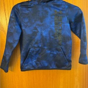 Under Armour Kids Camo Blue Hoodie